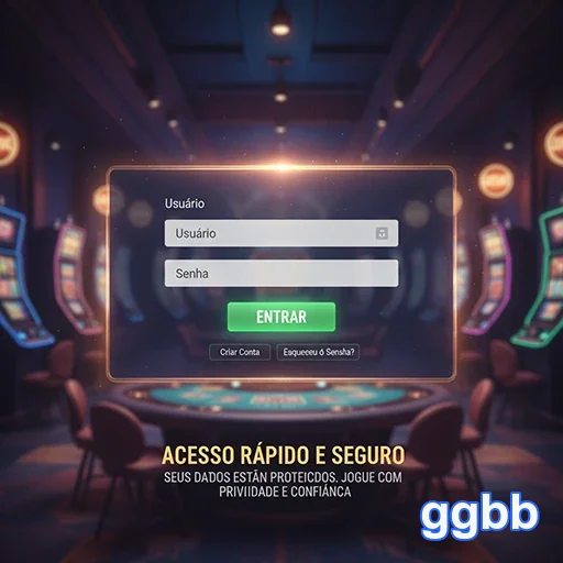 Ilustração de Acesse Cassino Online Ggbb Com Login Rápido e Seguro
